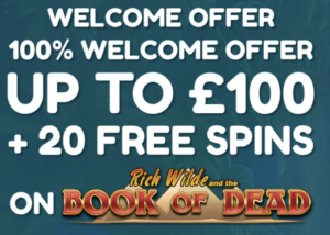The Online Casino welcome bonus