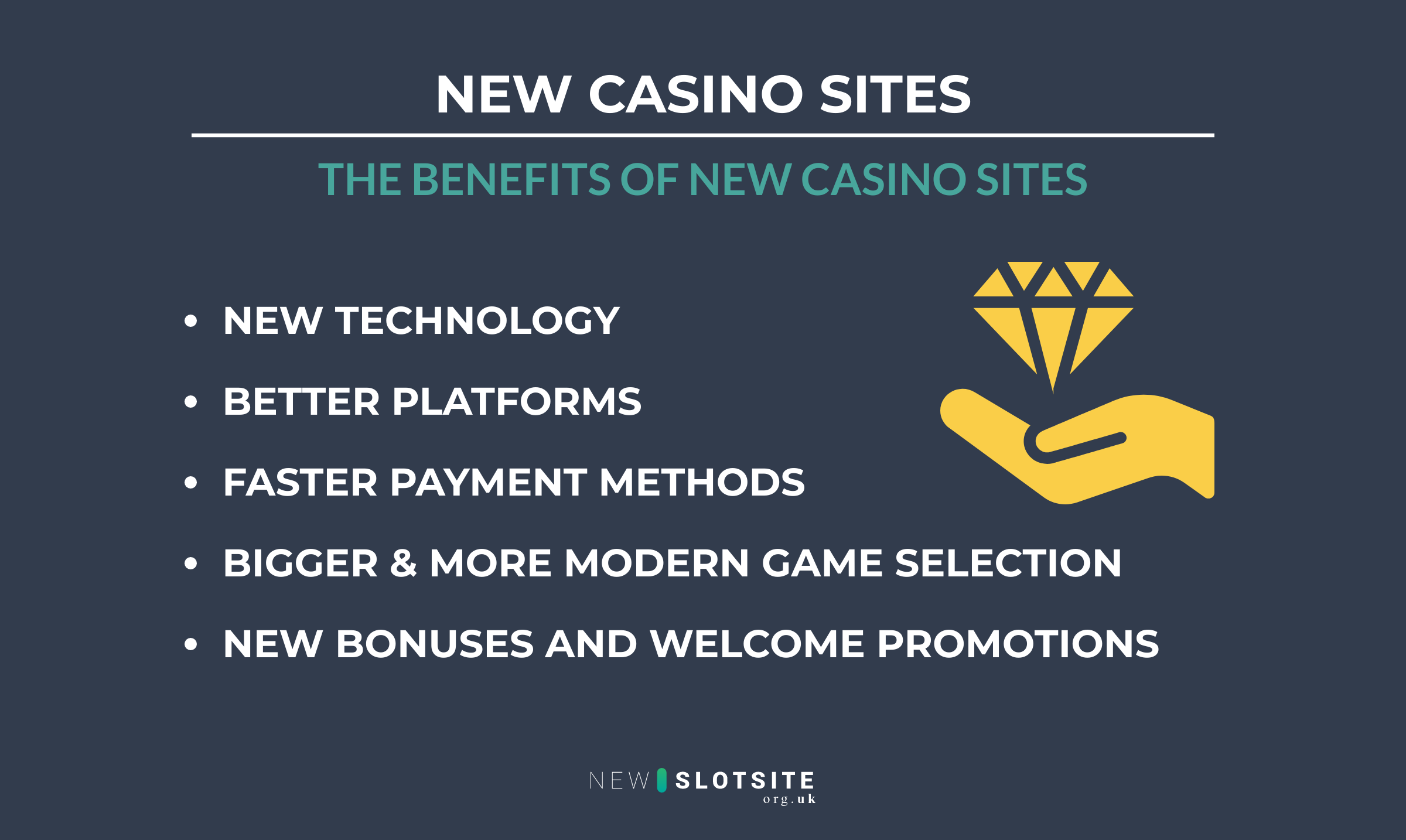benefits of new casino sites NEW SLOT SITE UK