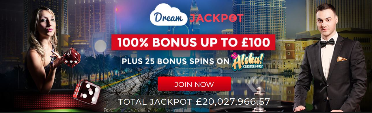 dream jackpot welcome bonus