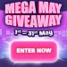 Take Part in the Mega May Giveaway at Star Slots