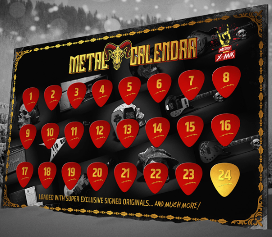 metal casino calender