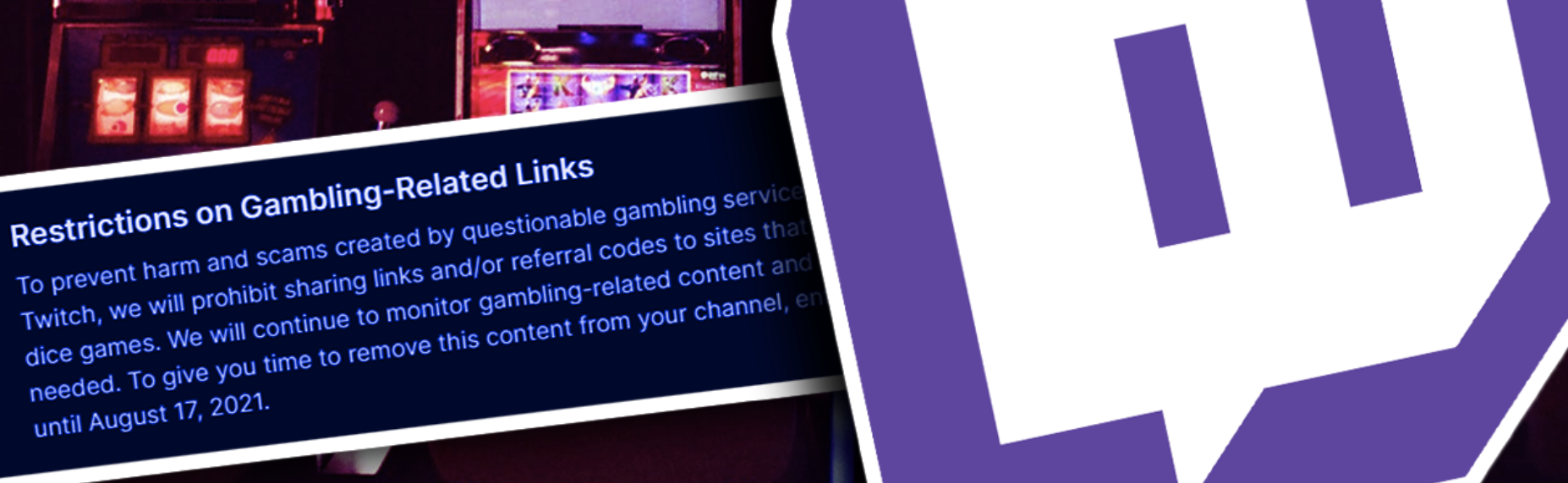 No More Online Gambling Streams on Twitch Twitch New Policy